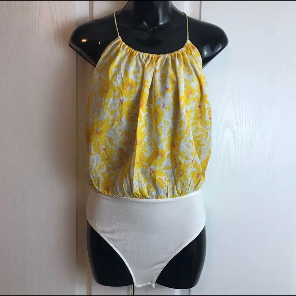 Free People Thong Bodysuit (M) NWT